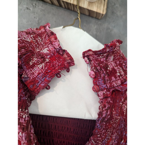 Women BCBG generation Dress size 6 red & pink - Picture 9 of 13